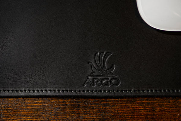 NEIGHBORHOOD SMARTPHONE STAND MOUSE PAD黒 Small Mouse Pad - Midnight Black - Samson Family Leather