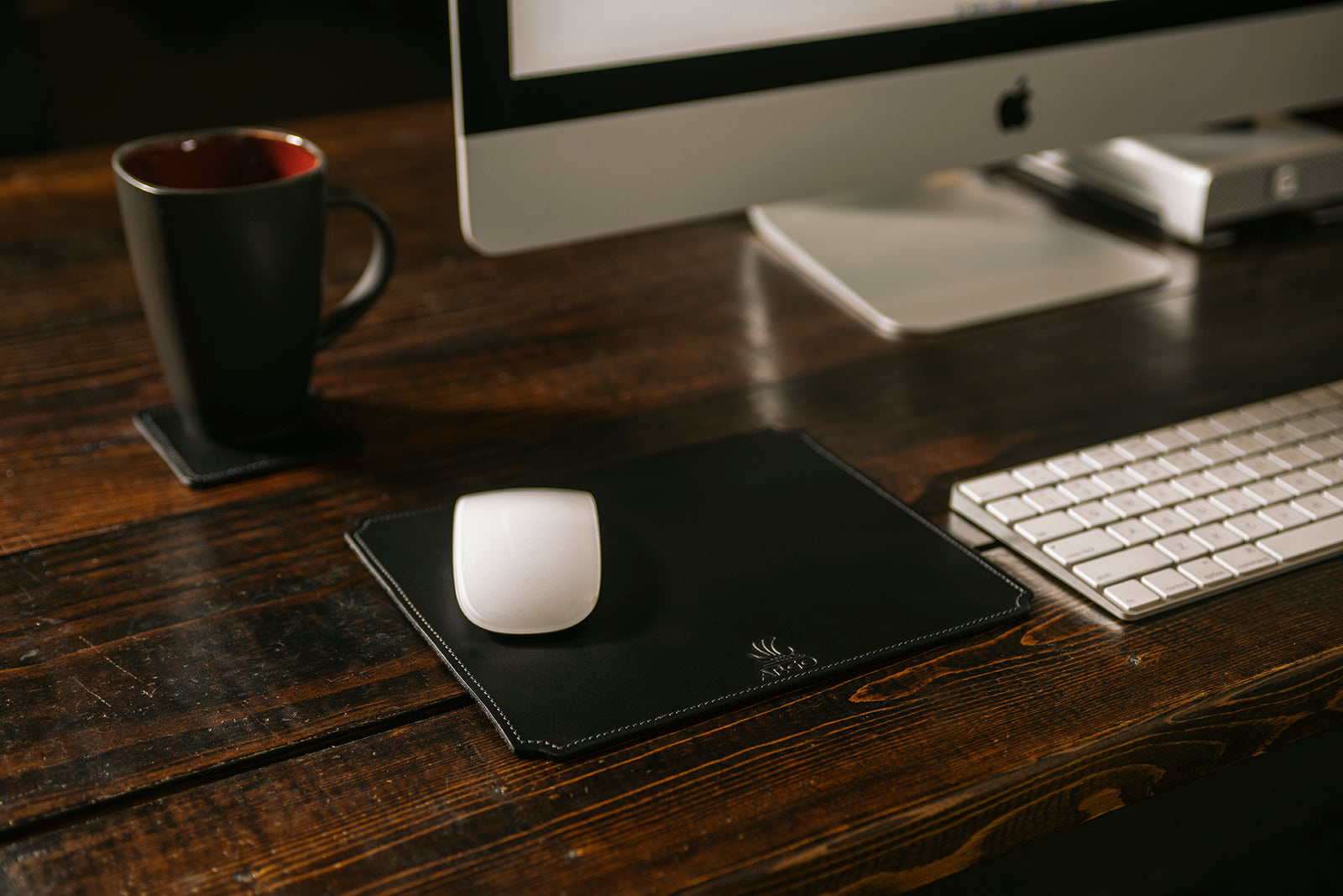 Small Mouse Pad - Midnight Black