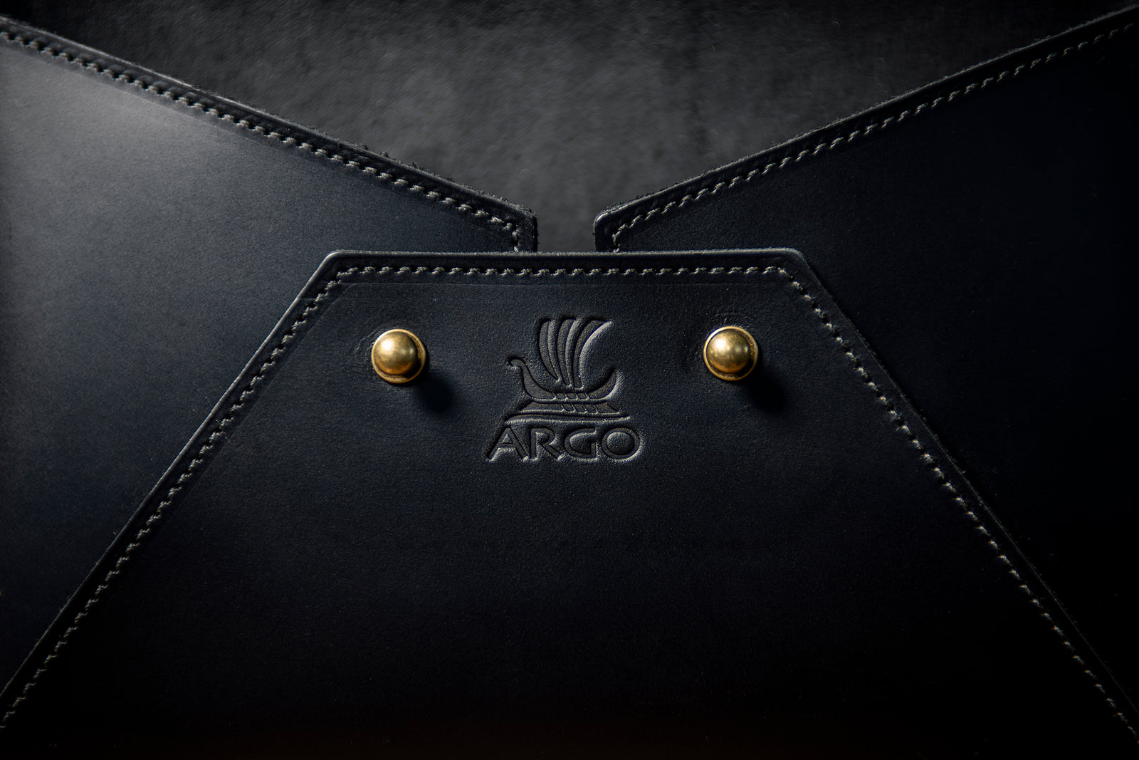 Envelope Clutch - Midnight Black