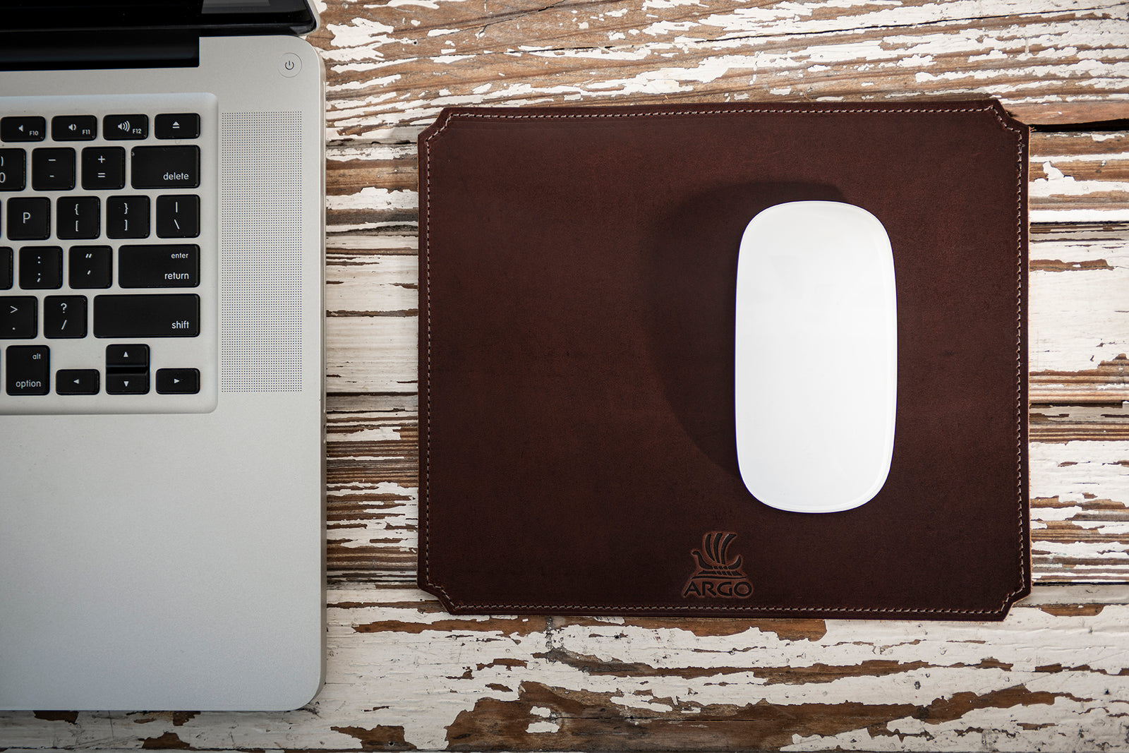 Small Mouse Pad - Copper Brown