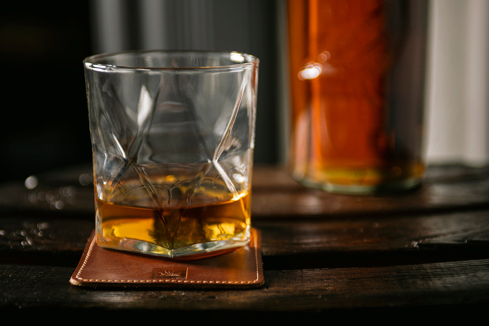 Coaster Sets - Antique Tan