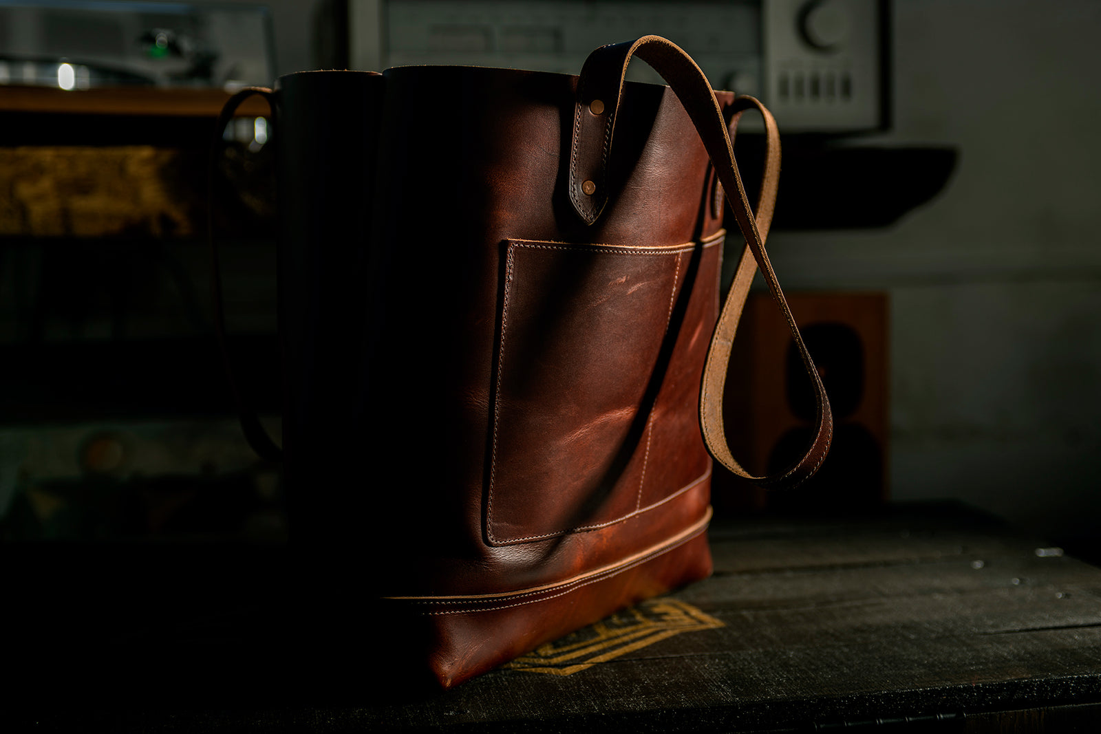 Medea Tote Bag - Copper Brown