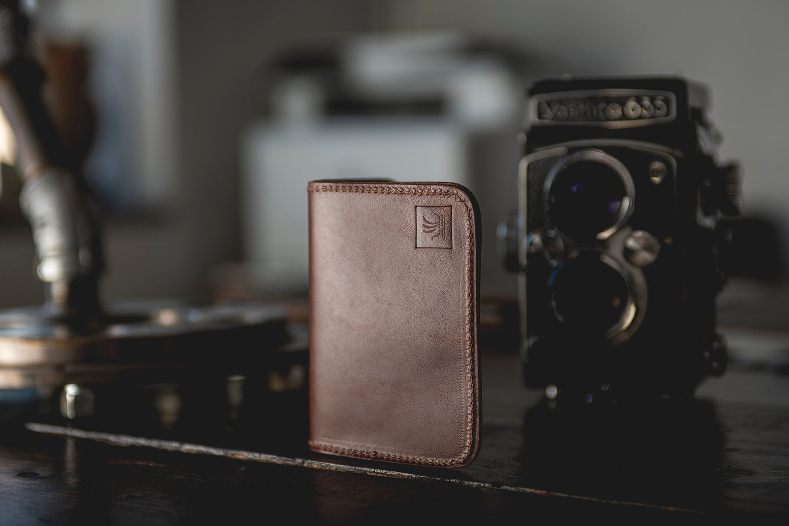 Slim Wallet - Copper Brown