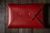 Envelope Clutch - Crimson