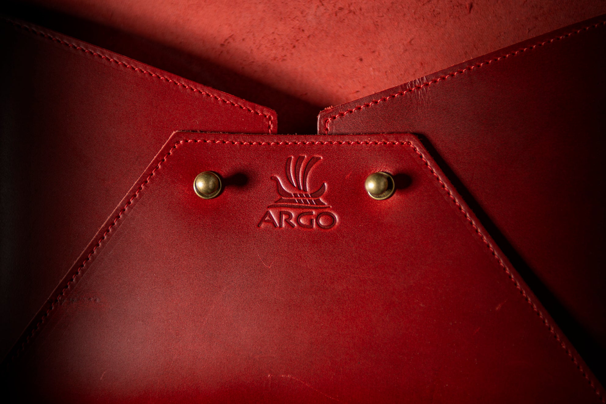 Envelope Clutch - Crimson