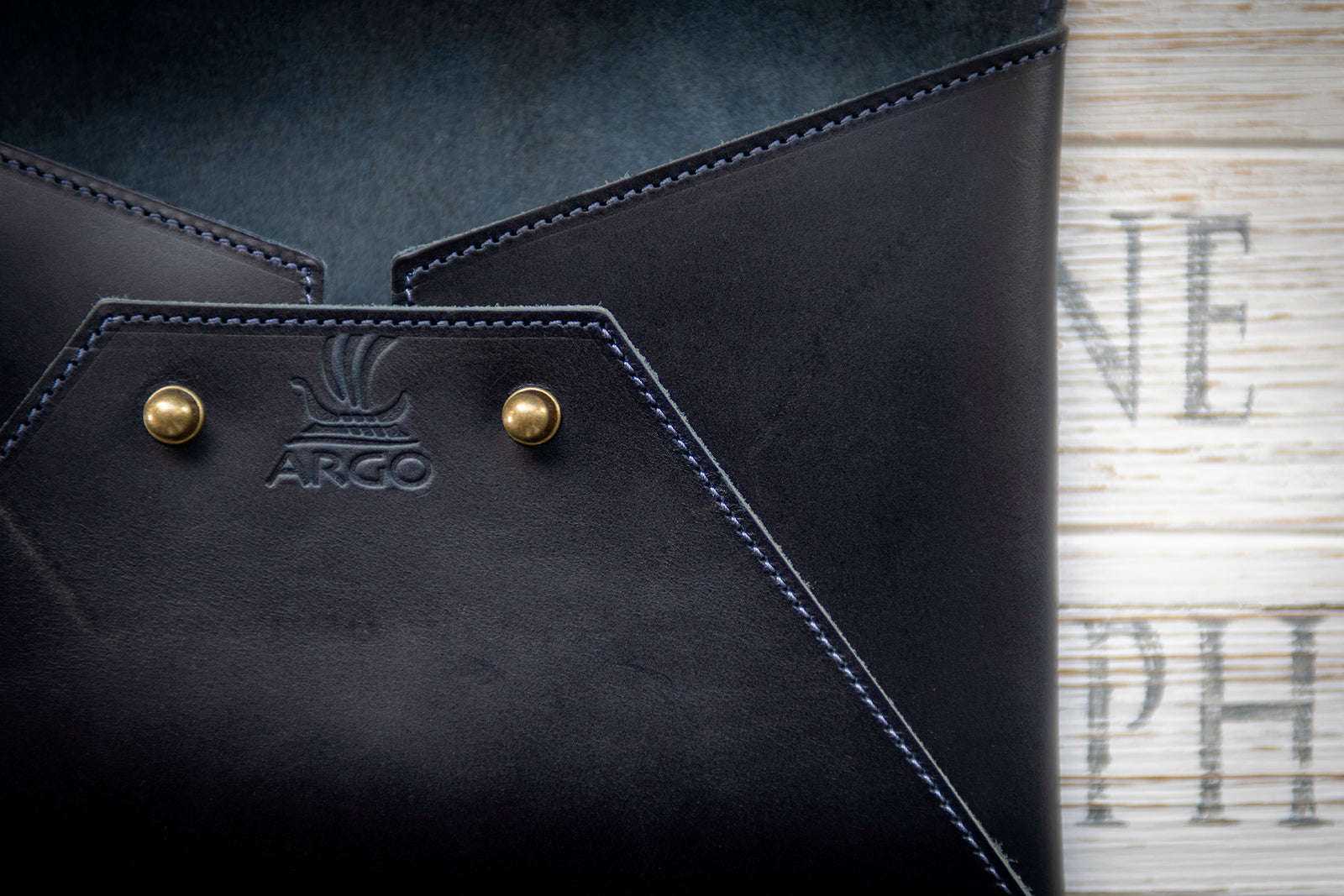 Envelope Clutch - Oxford Blue