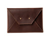 Envelope Clutch - Copper Brown
