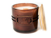 Rich Leather Candle
