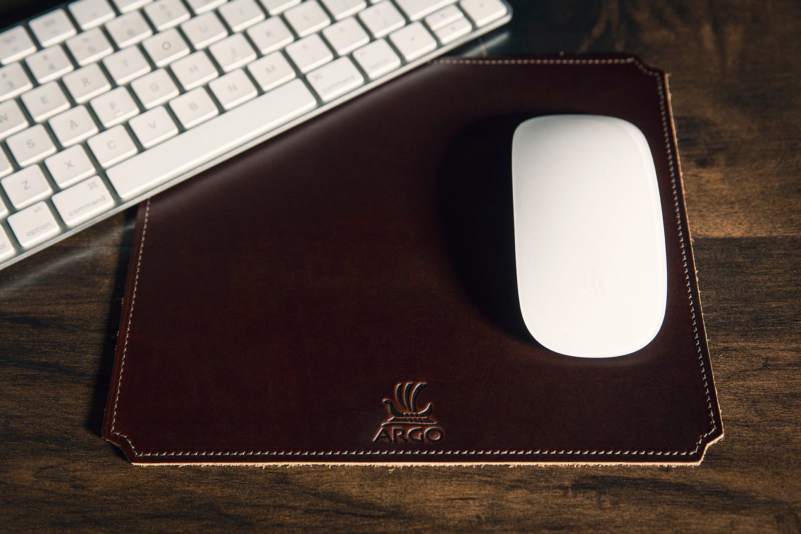 Small Mouse Pad - Copper Brown